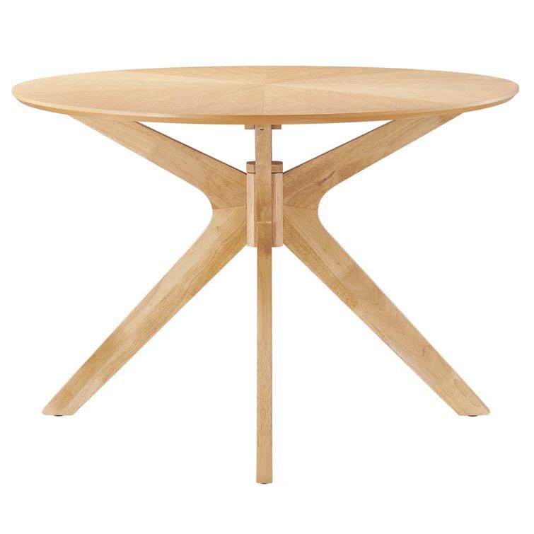 Crossroads 47" Round Wood Dining Table by Modway