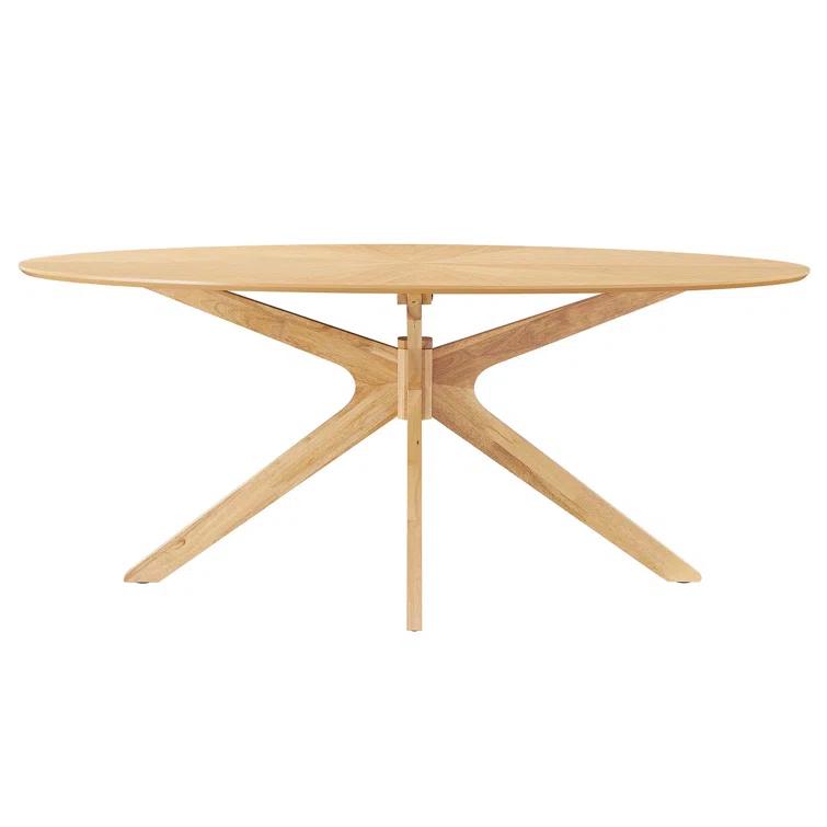 Crossroads 47" Round Wood Dining Table by Modway