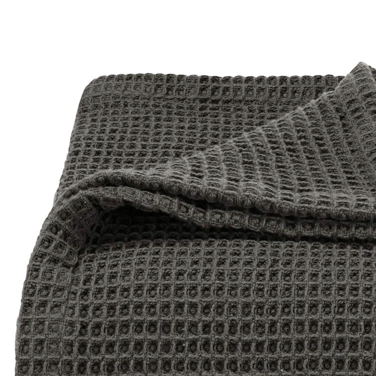 Vera Wang Vera Wang Waffleweave Cotton Blanket