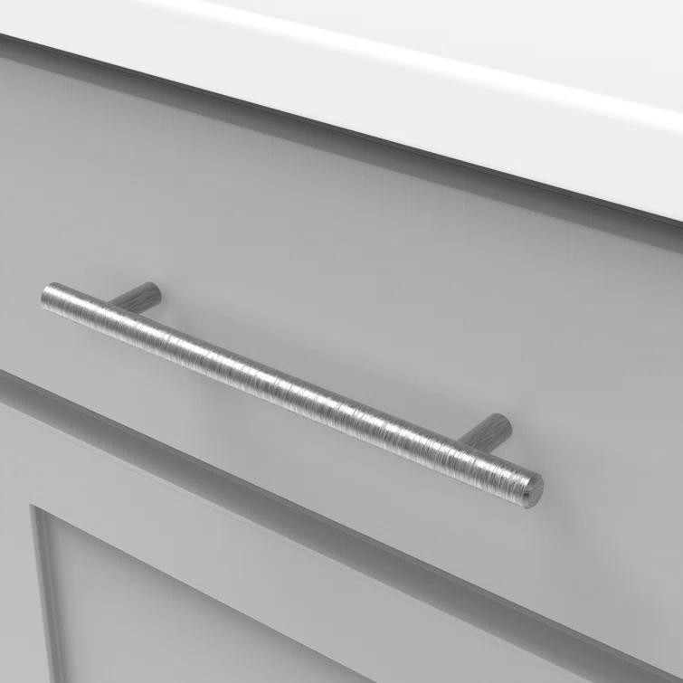 Bar Pull Kitchen Cabinet Handles, Solid Core Drawer Pulls for Cabinet Doors, 6-5/16" (160mm)