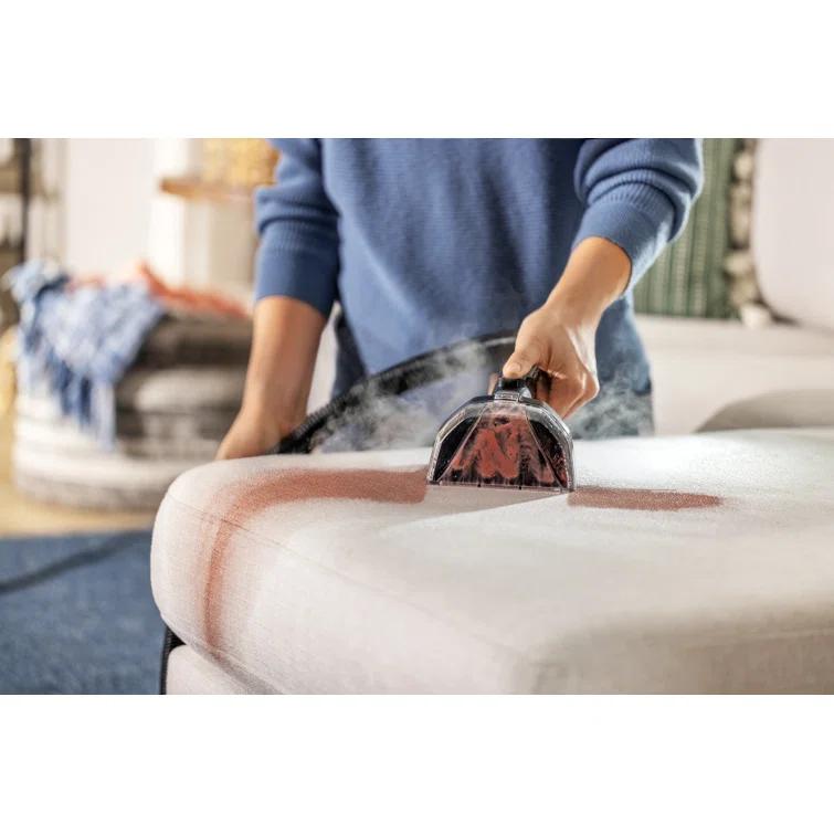 BISSELL BISSELL Little Green HydroSteam Multi-Purpose Portable Carpet and Upholstery Cleaner, Car and Auto Detailer, 3618 3605