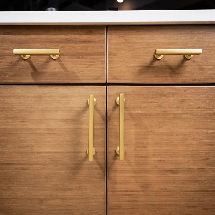 Woodward Kitchen Cabinet Handles, Solid Core Drawer Pulls for Cabinet Doors, 5-1/16" (128mm)