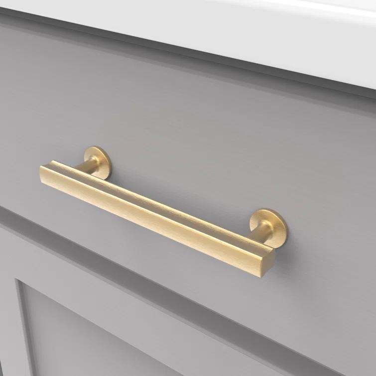 Woodward Kitchen Cabinet Handles, Solid Core Drawer Pulls for Cabinet Doors, 5-1/16" (128mm)