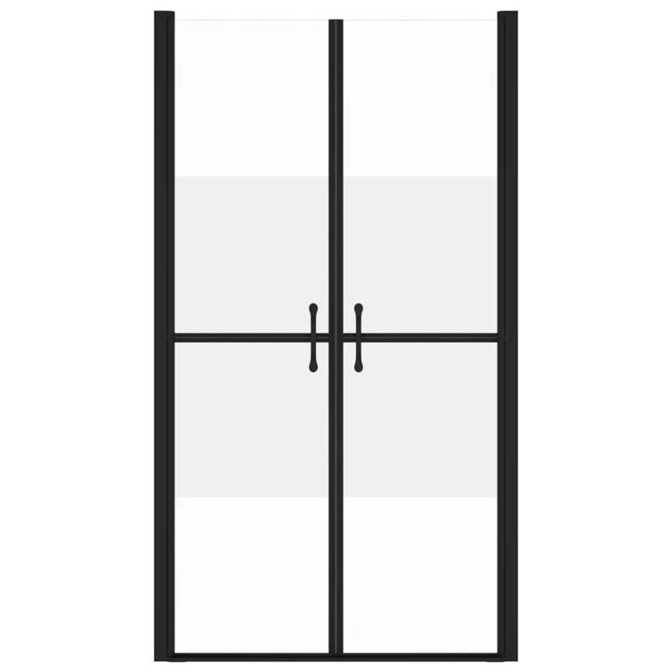 31.9'' - W x 74.8'' H Double Sliding Door Framed Shower Door with