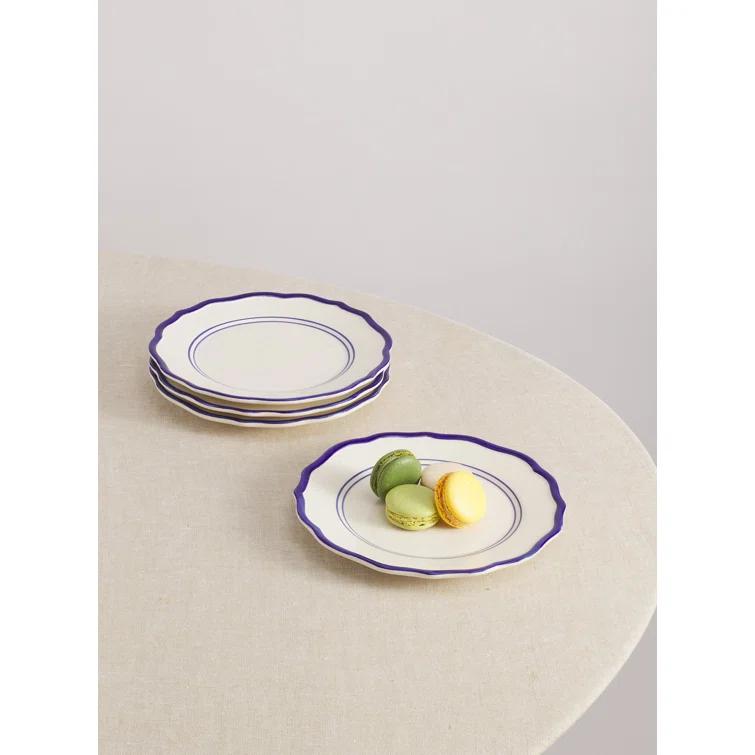 Stoneware Serveware by Maison Madison - Jane in Blue / Serving Bowl