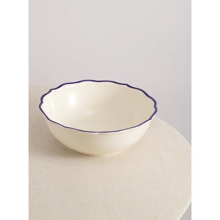 Stoneware Serveware by Maison Madison - Jane in Blue / Serving Bowl