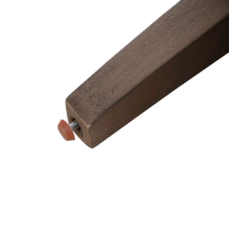 Americana Farmhouse Upholstered Shelter Dining Bench