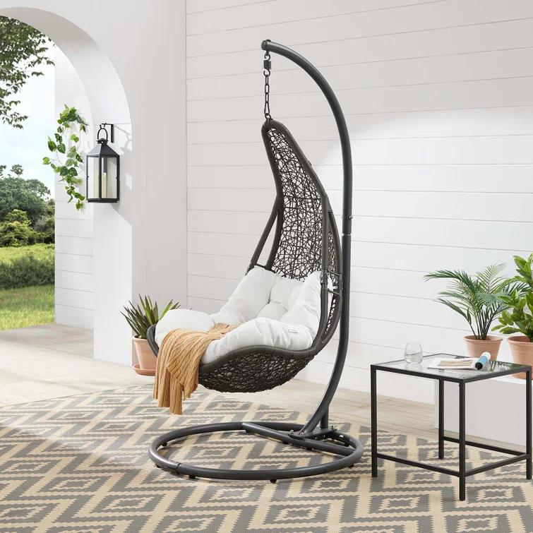 Modway Modway Abate Wicker Rattan Outdoor Patio Swing Chair