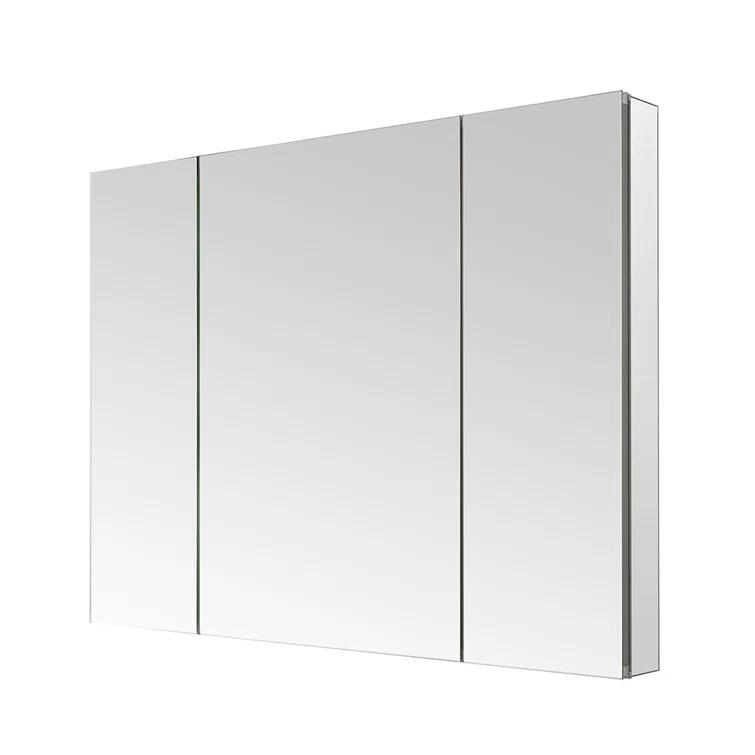 Royale Medicine Cabinet with Electrical Outlets, Defogger, Adjustable LED 3X Magnifying Mirror.