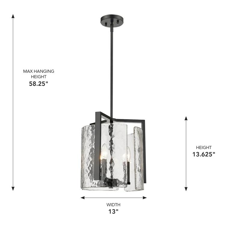 Everly Quinn Lynsea 3 - Light Drum Pendant