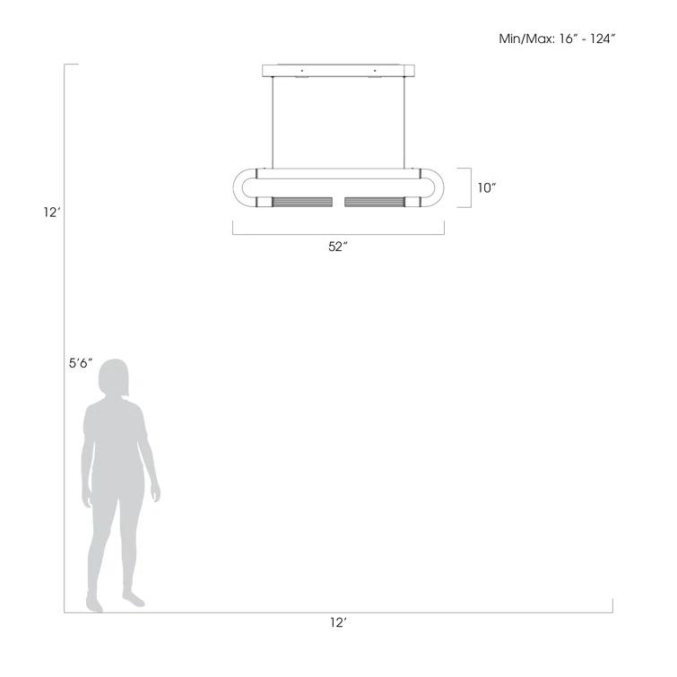 Antonia 52" Linear Pendant