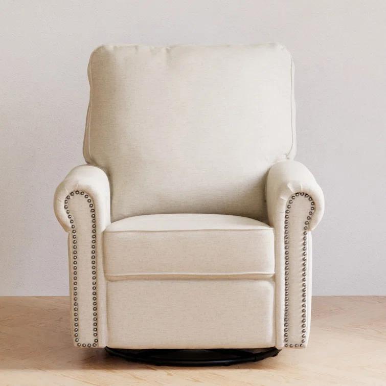 Linden Electronic Recliner and Swivel Glider in Eco-Performance Fabric with USB port