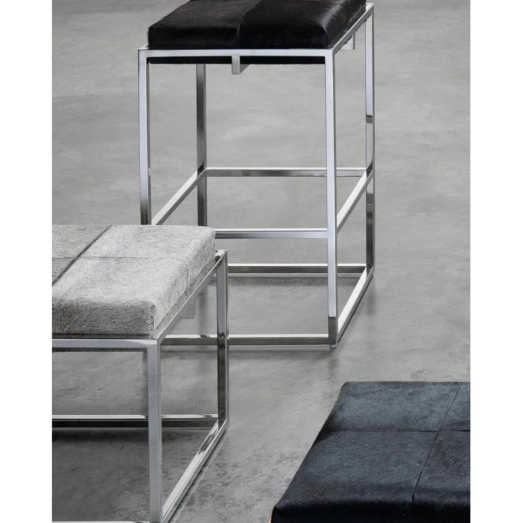 Shelby Upholstered Counter Stool with Metal Frame