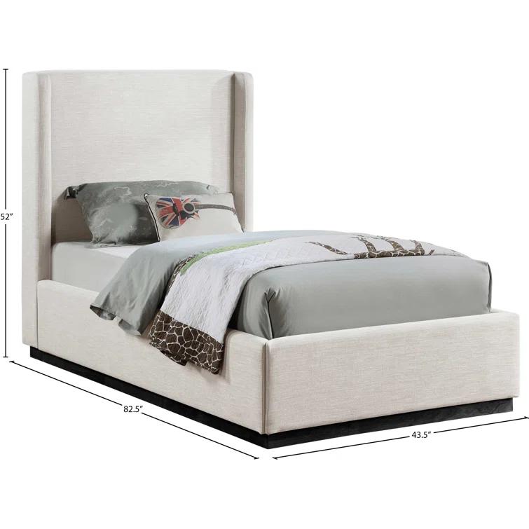 Earby Upholstered Panel Bed