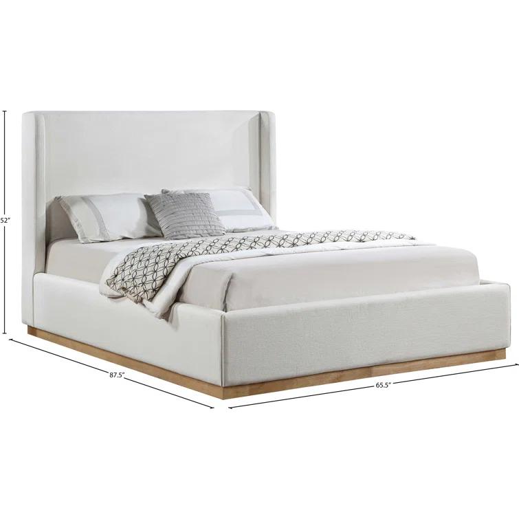 Earby Upholstered Panel Bed