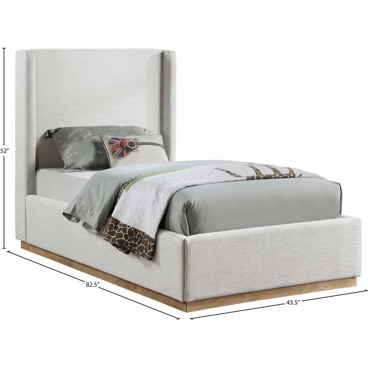 Earby Upholstered Panel Bed
