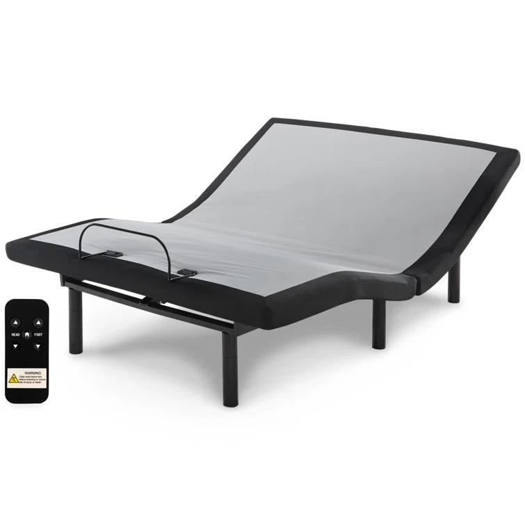Signature Design by Ashley 12" Ultra Plush Gel Memory Foam Mattress and Adjustable Base