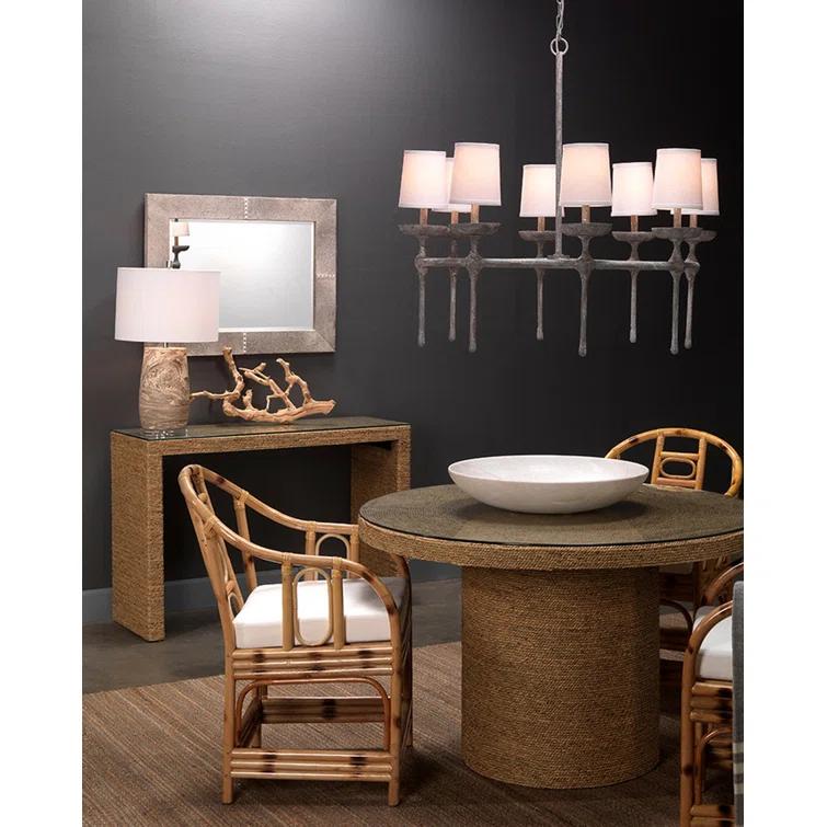 Logan Seagrass Console Table (48")
