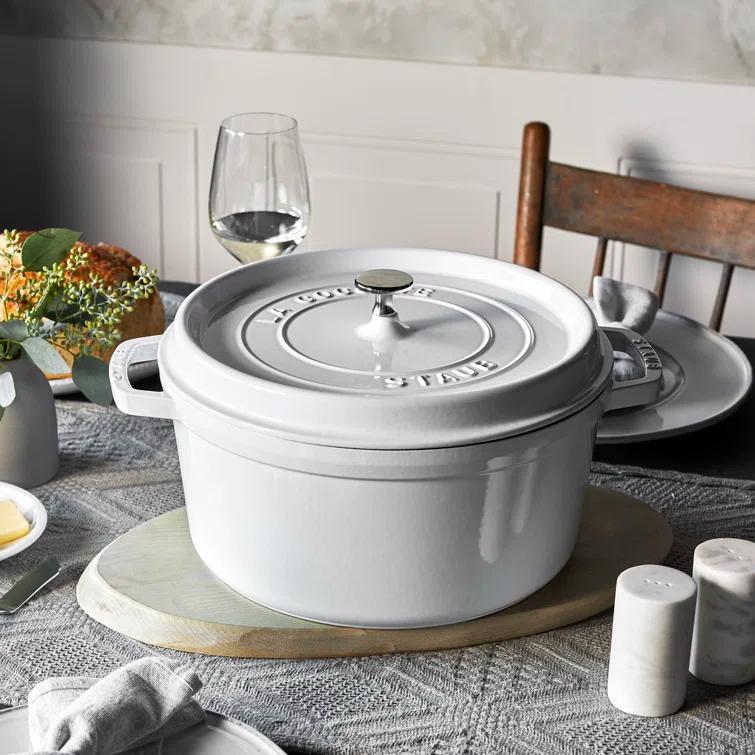 Staub ® 7-Qt White Cocotte