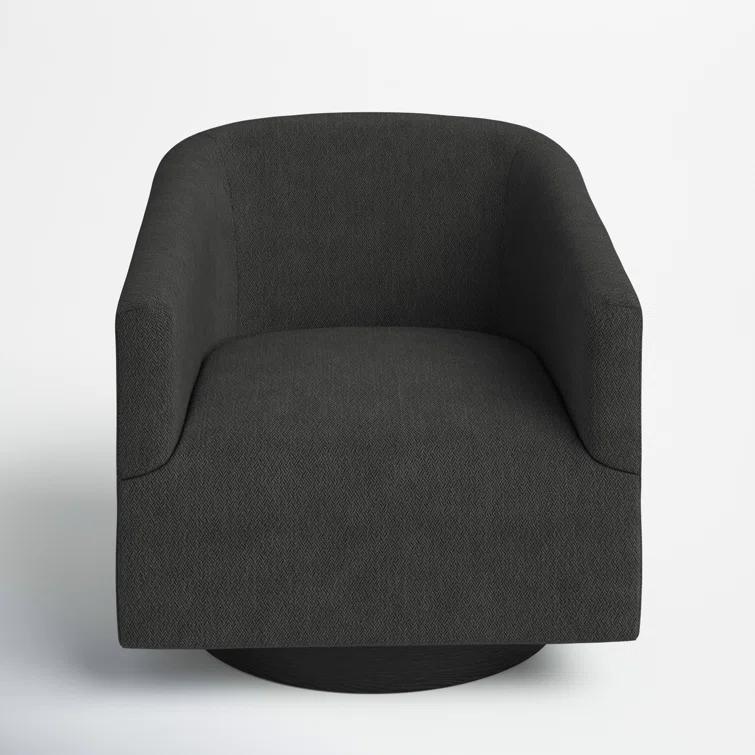 Donovan Upholstered Swivel Barrel Chair