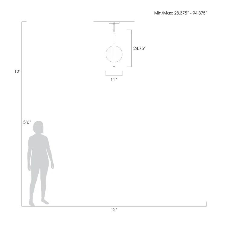 Selene 1 - Light LED Single Pendant