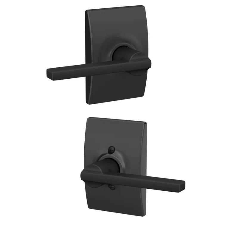 Latitude Passage Door Lever with Century Rosette