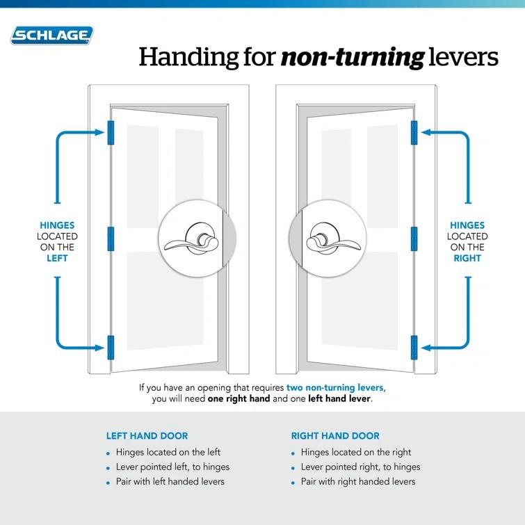 Merano Lever Non-Turning Lock