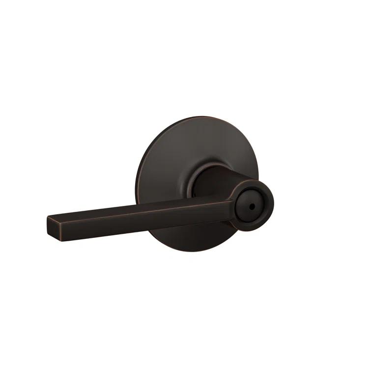 Latitude Lever Bed and Bath Door Lock