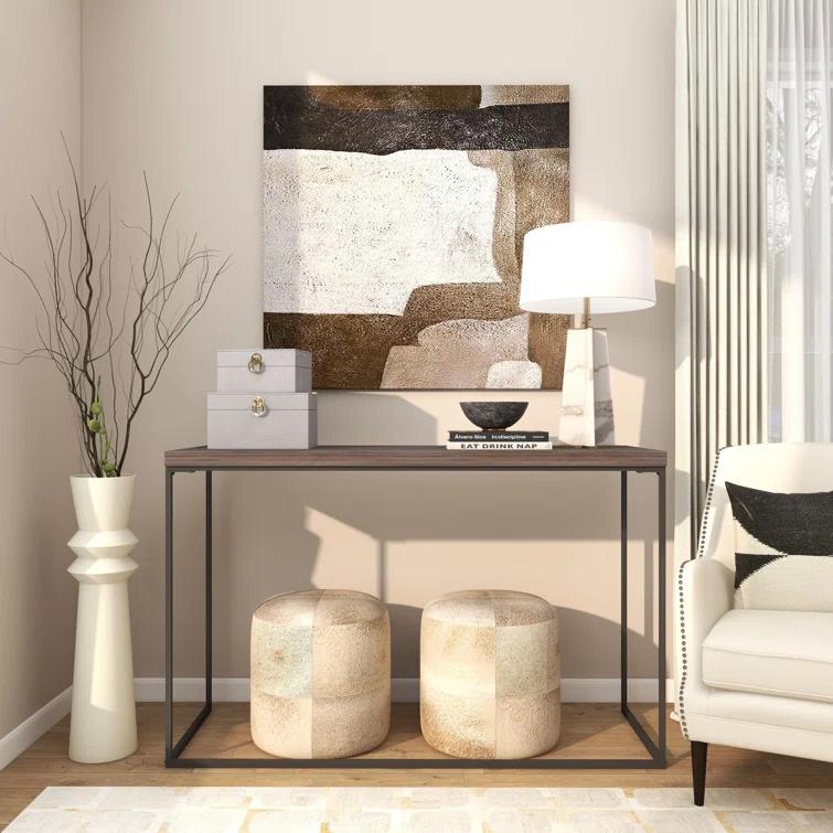 Mable Metal Floor Vase