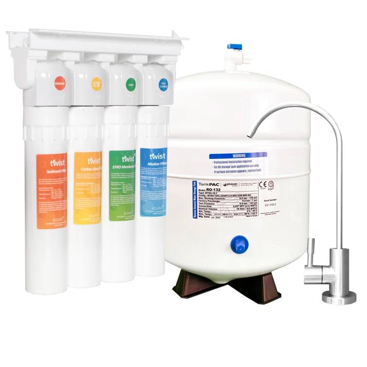 Aquavi 4-Stage RO Under Sink Water Filtration System
