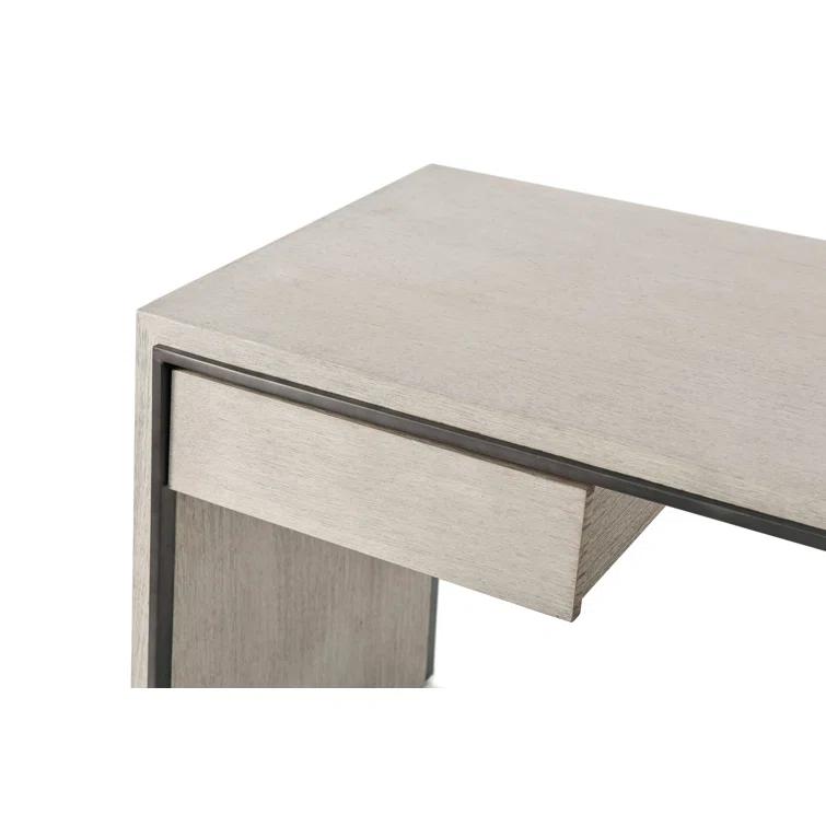 Isola Solid Wood Top Writing Desk