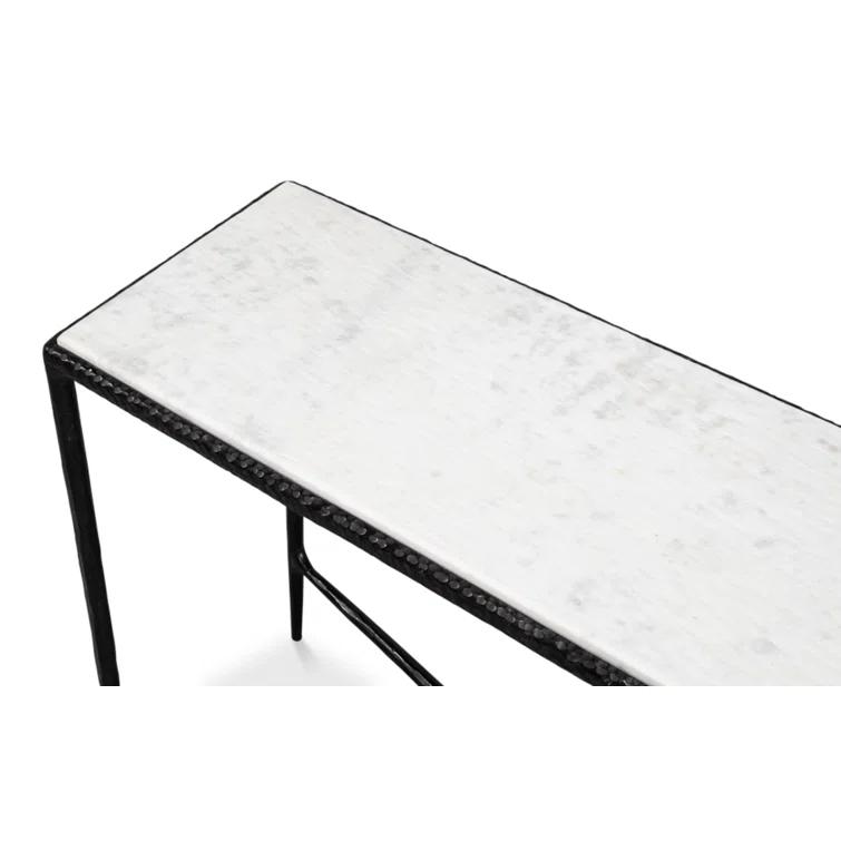 Sarreid Ltd Dakor 58'' Marble Top Console Table