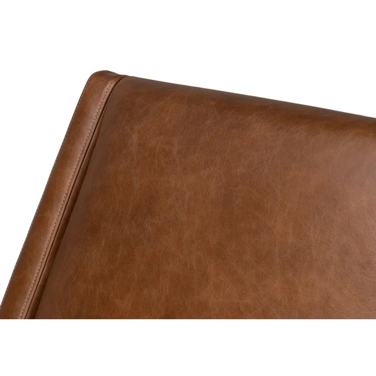 Sarreid Ltd Brandy Leather Armchair