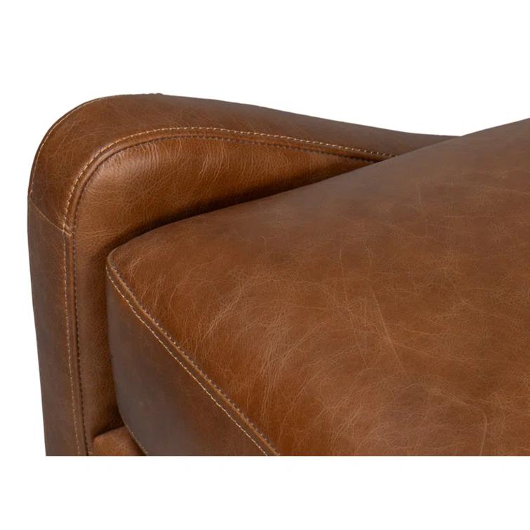 Sarreid Ltd Brandy Leather Armchair