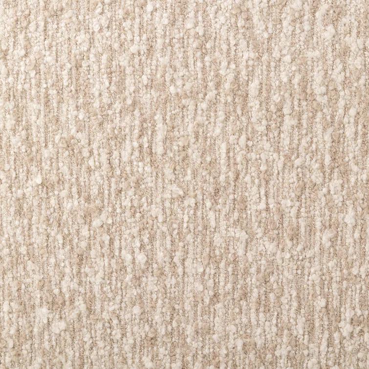 Genevieve Ottoman - Cream Sheepskin