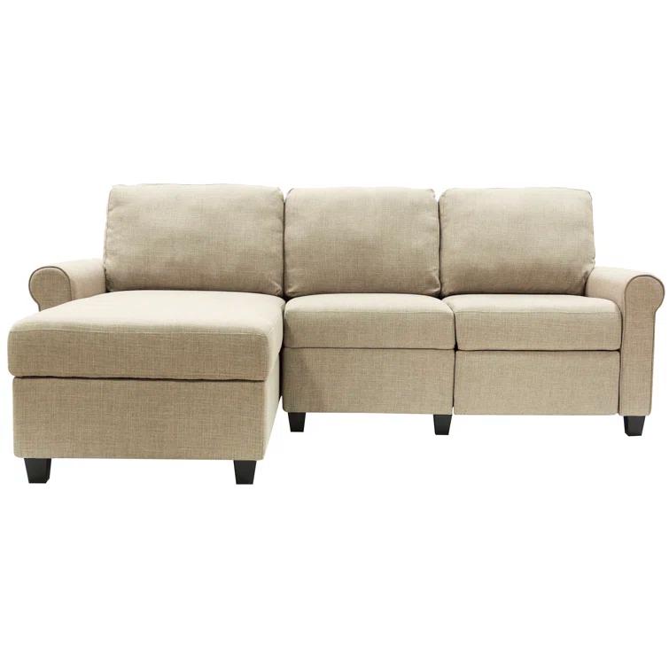 Serta Copenhagen Reclining Sectional Sofa with Storage Chaise