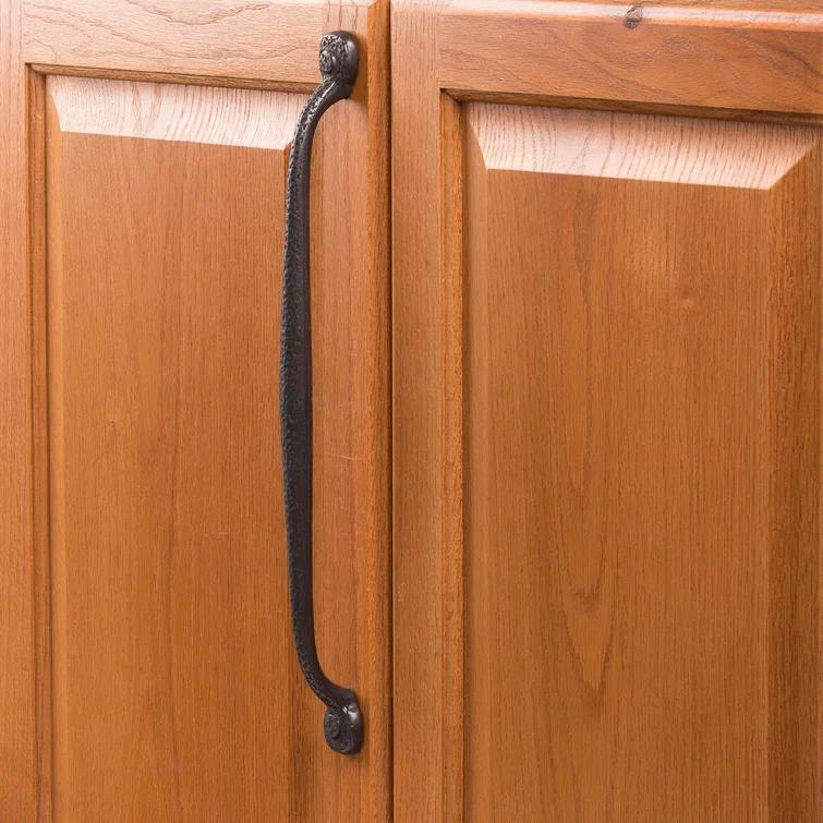 Refined Rustic Kitchen Cabinet Handles, Solid Core Drawer Pulls for Cabinet Doors
