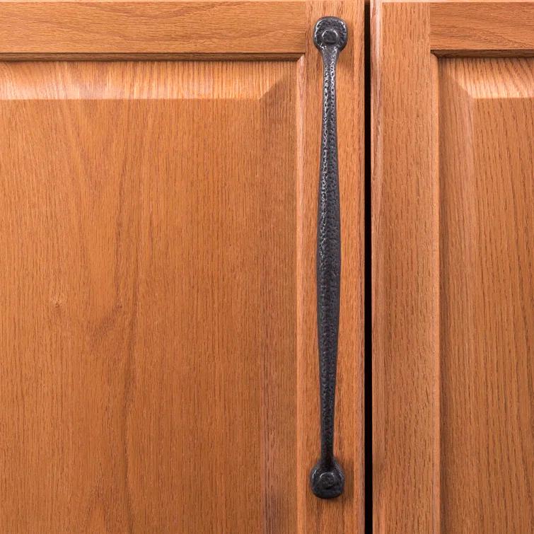 Refined Rustic Kitchen Cabinet Handles, Solid Core Drawer Pulls for Cabinet Doors