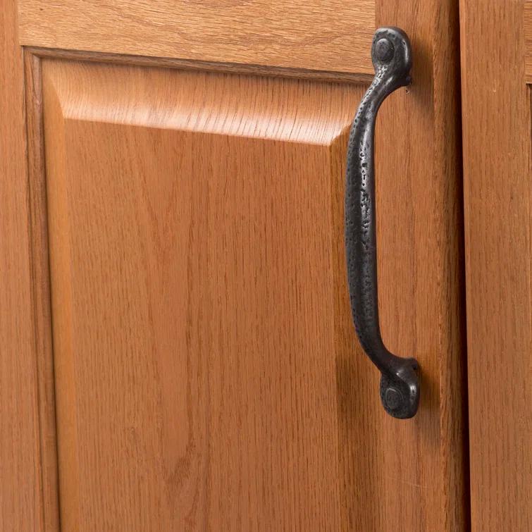Refined Rustic Kitchen Cabinet Handles, Solid Core Drawer Pulls for Cabinet Doors
