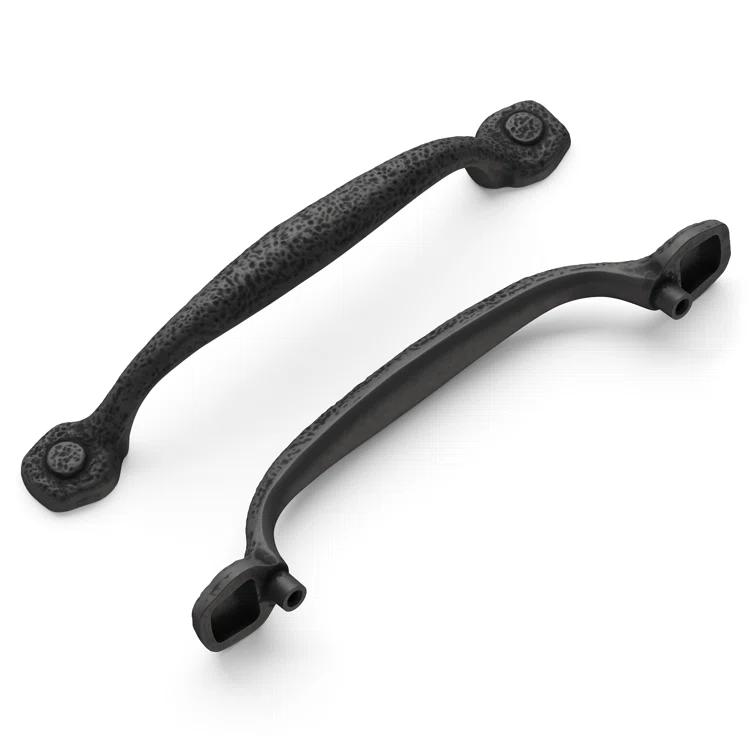Refined Rustic Kitchen Cabinet Handles, Solid Core Drawer Pulls for Cabinet Doors