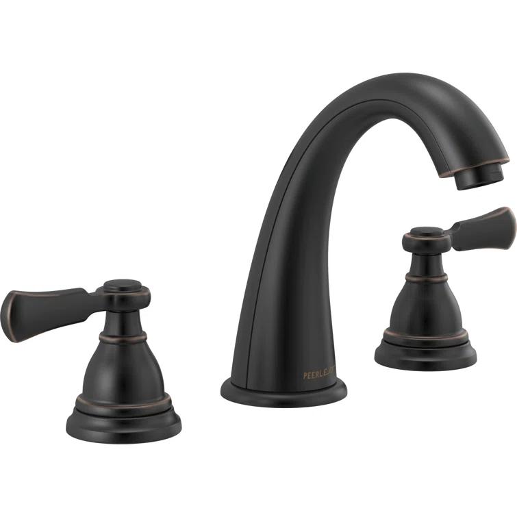 Elmhurst Widespread 2-handle Bathroom Faucet with Drain Assembly