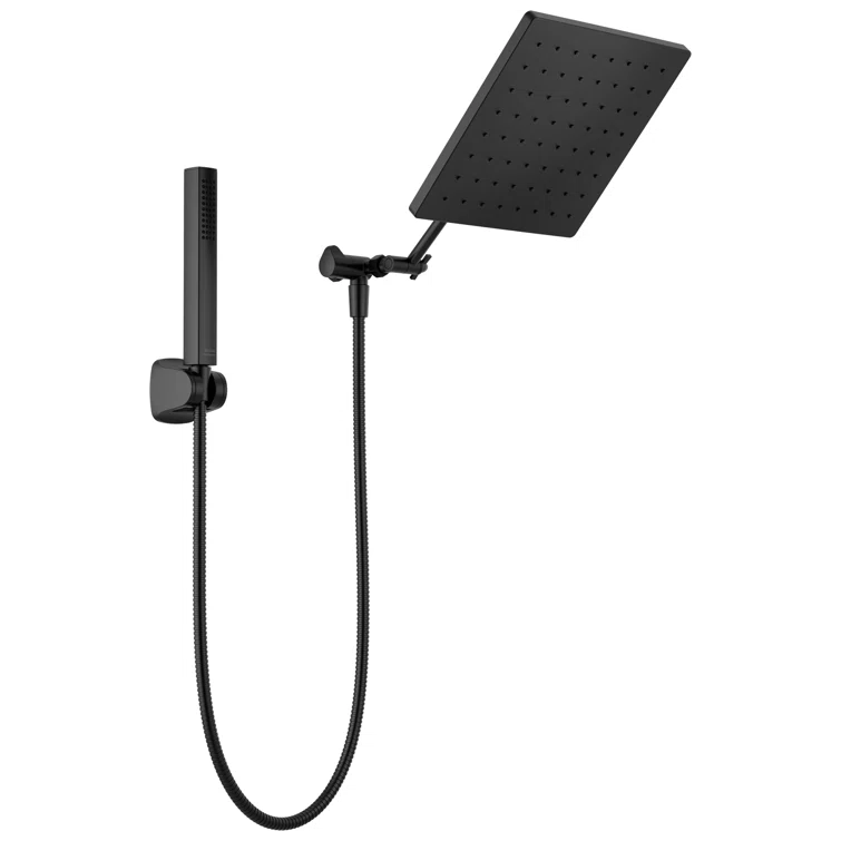 10-inch Raincan Shower Head and Hand Held Shower Combo, Rainfall Shower Head and Hand Shower