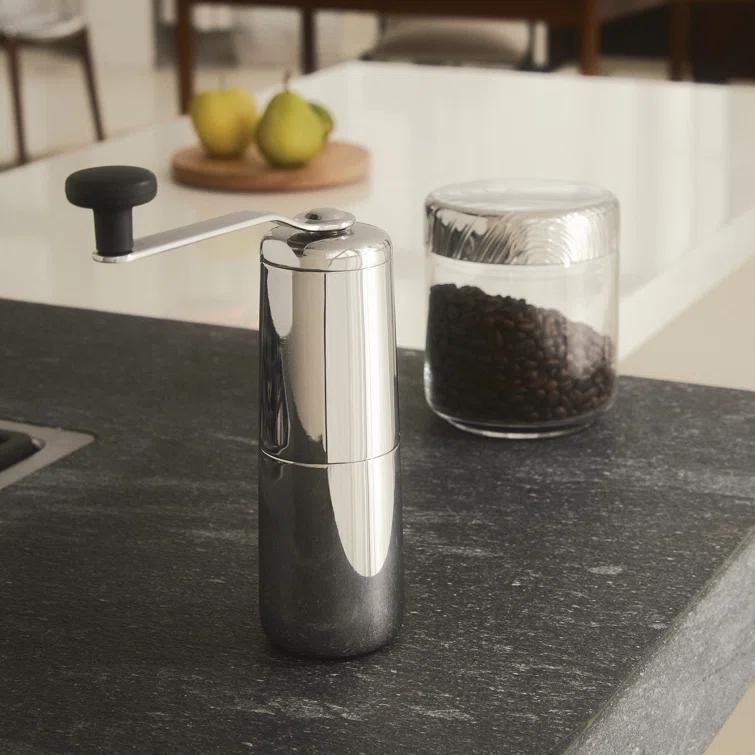 Alessi Slow Stainless Steel Manual Blade Coffee Grinder