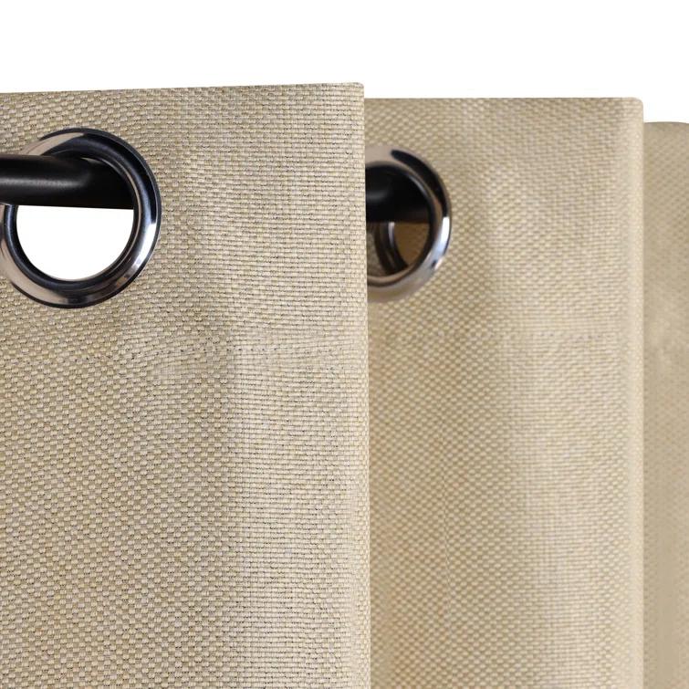 Superior Kinlaw Polyester Room Darkening Curtain Panel Pair (Set of 2)