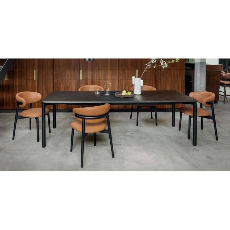 Oleandro Upholstered Chair with Metal Base