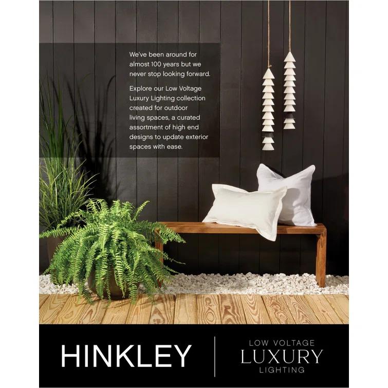 Hinkley Sawyer 30" Nine-Light 12v Outdoor Candle Chandelier - LEDs Included