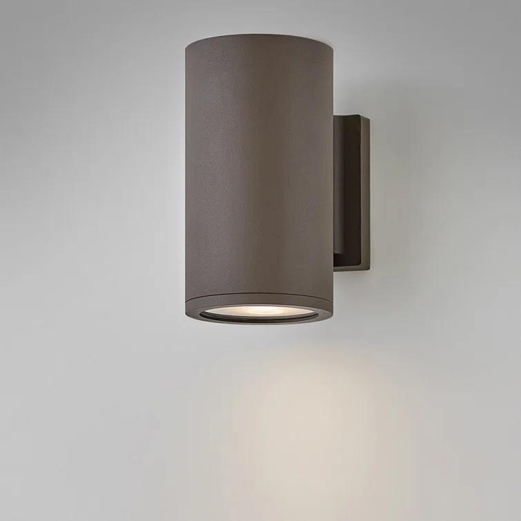 Silo 1 - Bulb 8" H Outdoor Armed Sconce