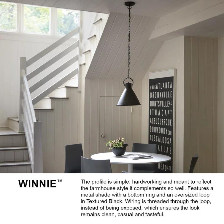 Dax Single Light Metal Dimmable Pendant