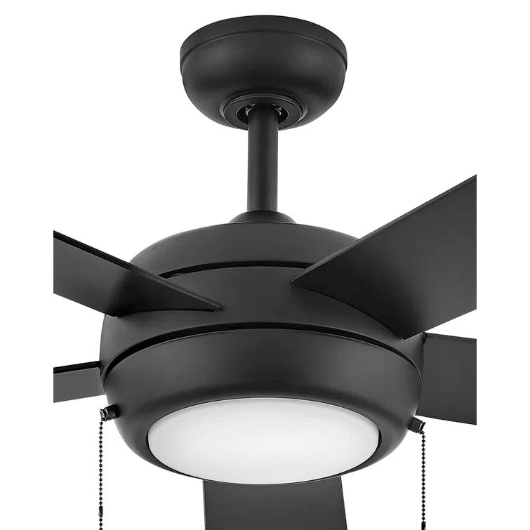 Marcin 52'' 5 Blade Ceiling Fan with LED Light Kit