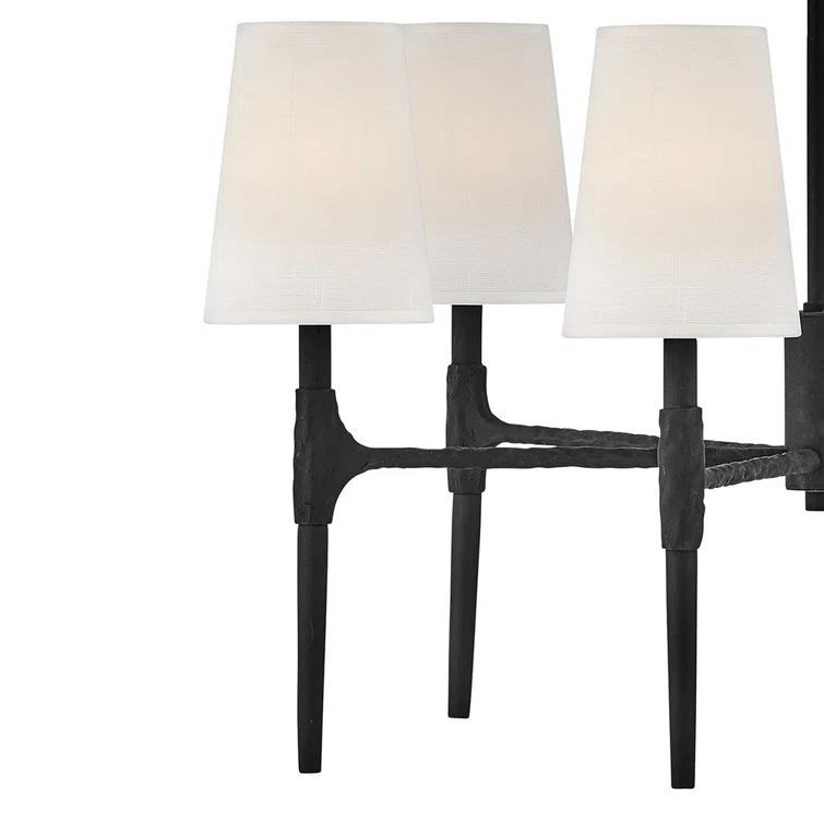 Ingle Chandelier - Black / 28"Dia